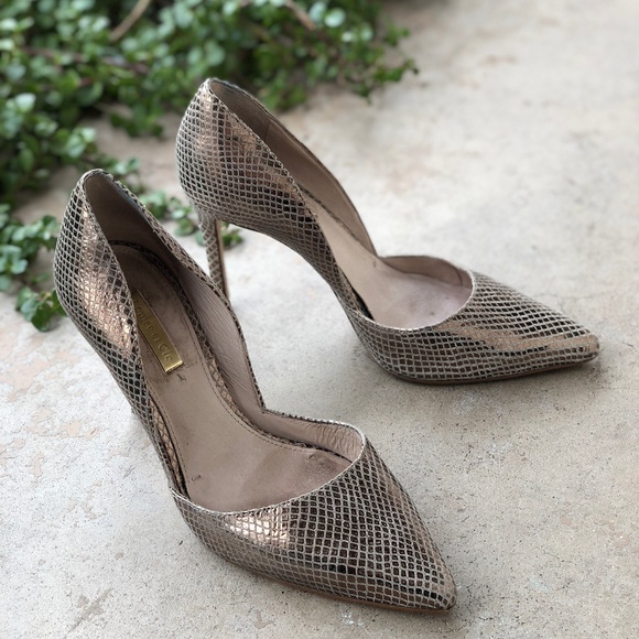 louise et cie snakeskin shoes